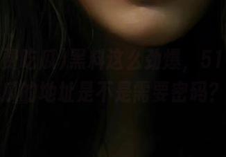 黑料这么劲爆，51免费吃瓜的地址是不是需要密码？