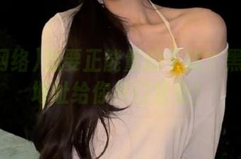 想要正能量的干货？黑料网络地址给你开门营业！